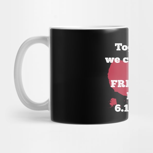 Together we celebrate our freedom day | Best gift idea for Juneteenth by Daily Design